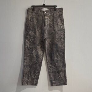 Hollister Camo Baggy Carpenter Jeans size 30